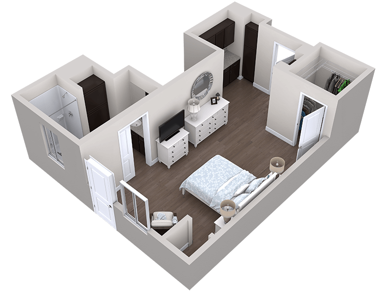 Columbus assisted living floorplan image 3