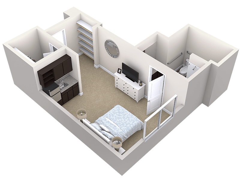 Huntsville assisted living floorplan image 1