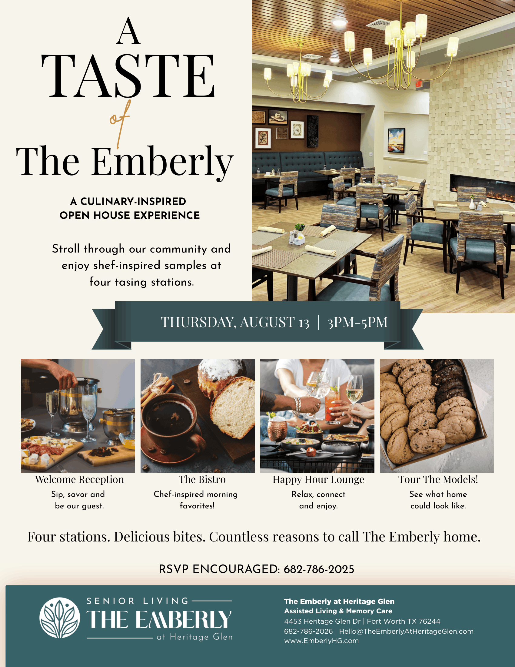 Taste flyer