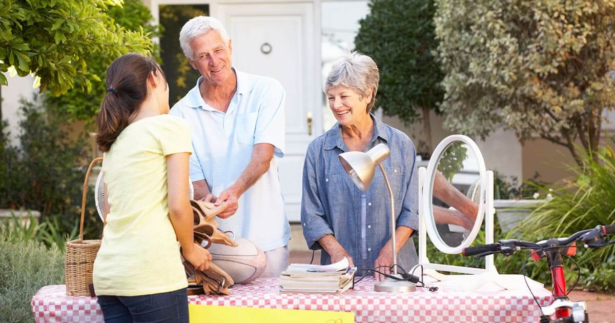 Photo of seniors for the article Tips for Downsizing to Senior Living
