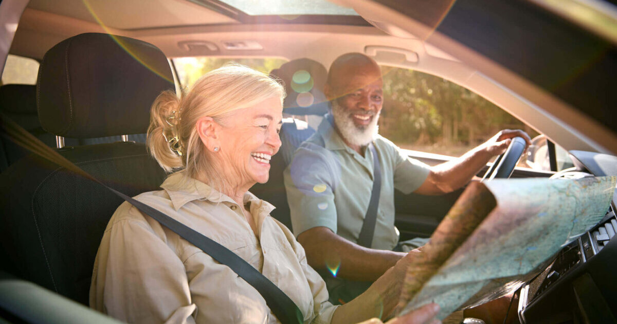 Elder man and woman in vehicle A Checklist for Independent Living