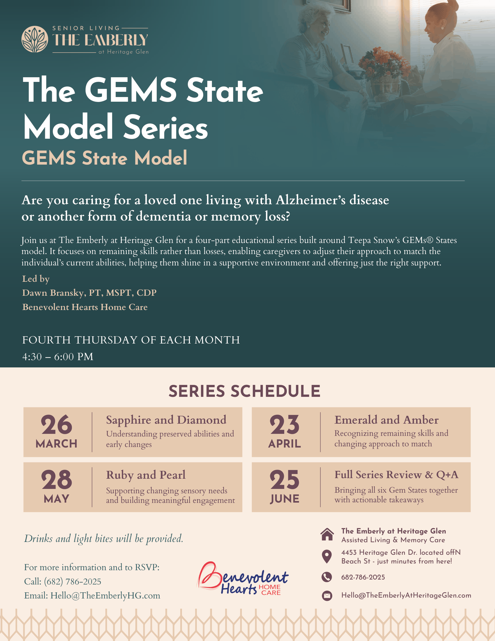 UPD The Emberly Memory Care Support Group Flyer