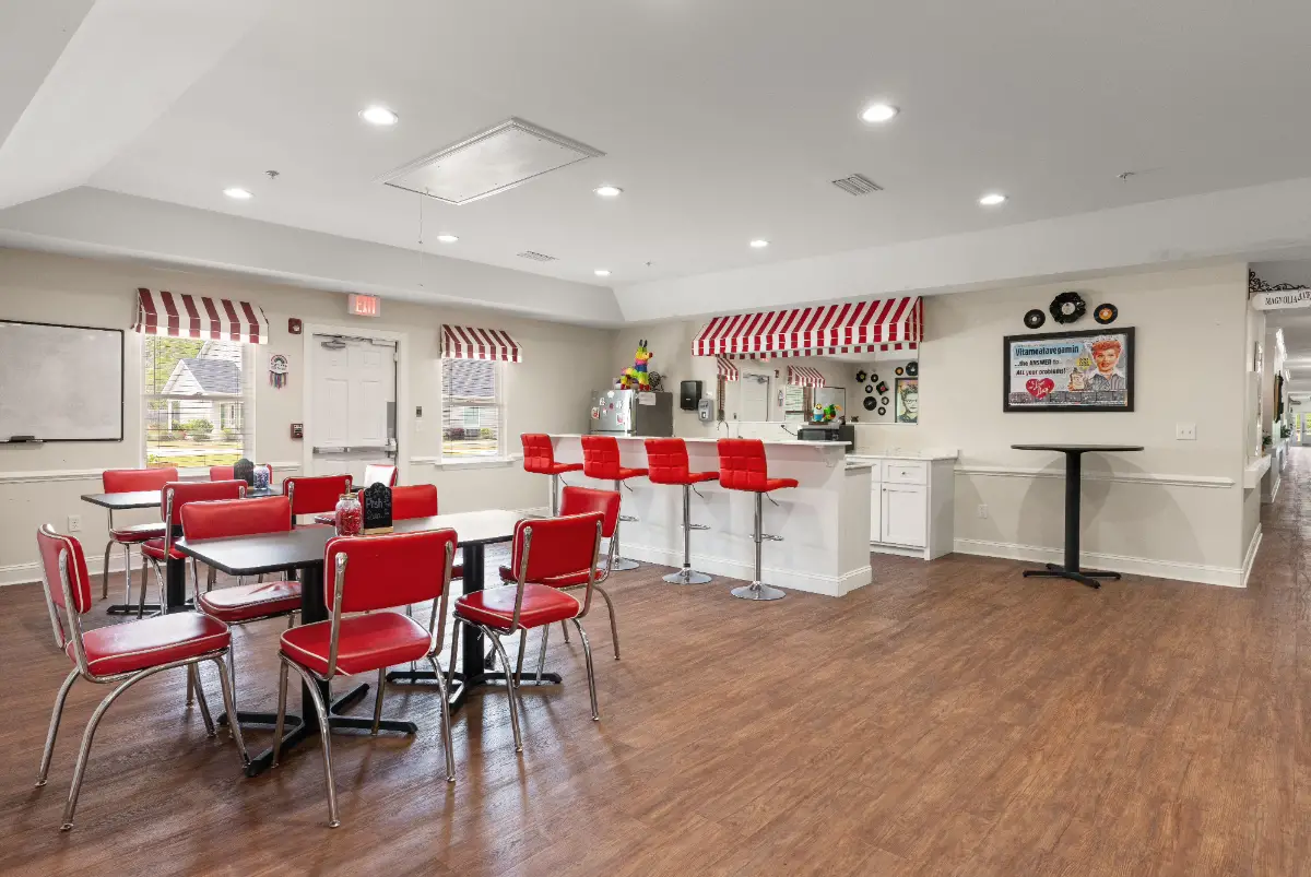 dining area at jesup