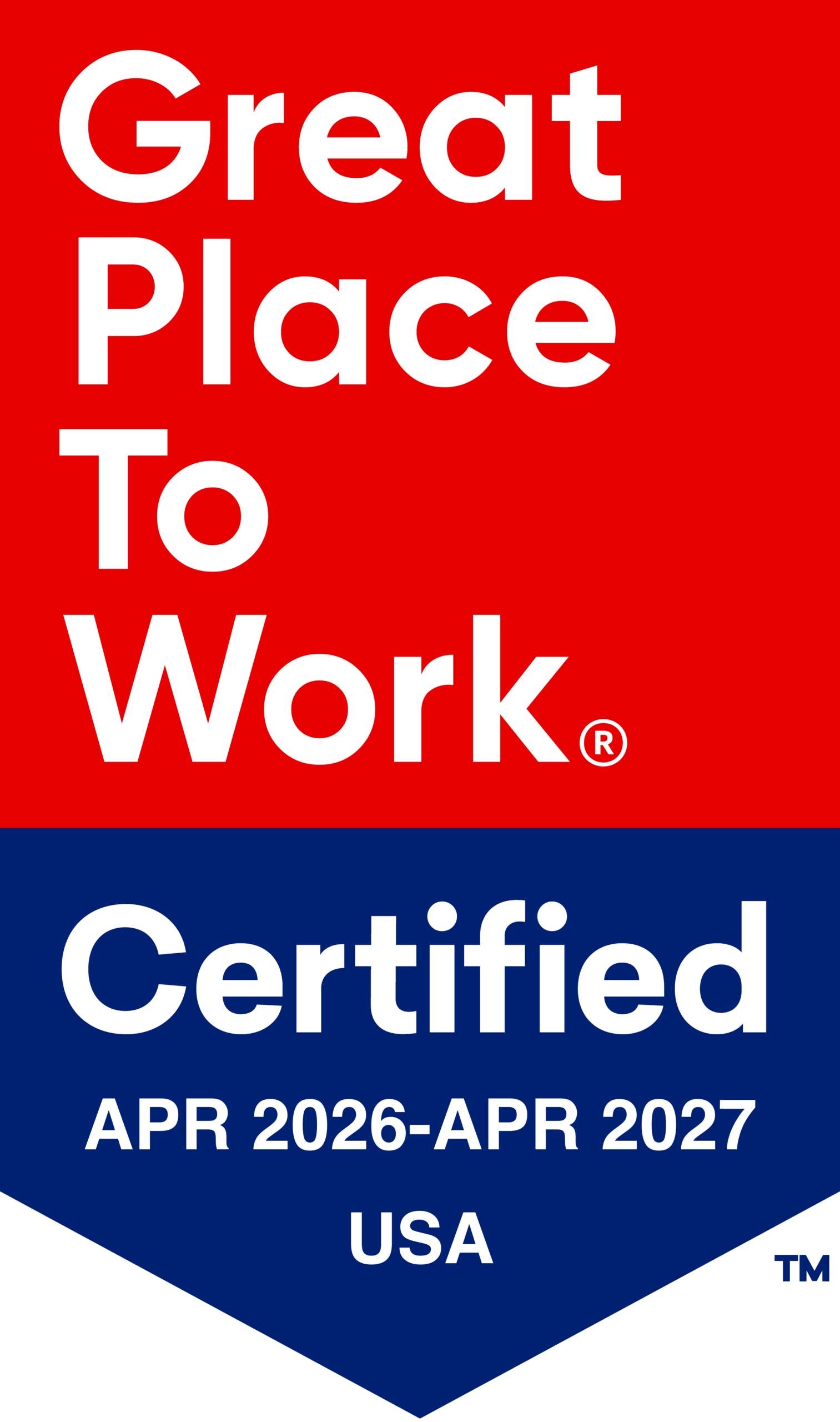 Great Place to work badge